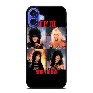 MOTLEY CRUE SHOUT AT THE DEVIL iPhone 16 Case Cover
