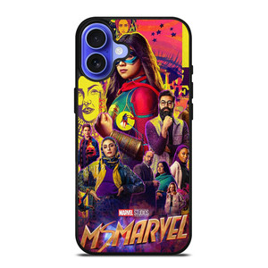 MS MARVEL SUPERHERO MOVIES iPhone 16 Case Cover MS MARVEL SUPERHERO MOVIES iPhone 16 Case Cover