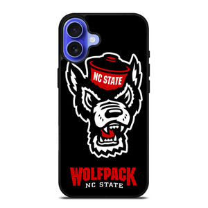 NC NORTH CAROLINA WOLFPACK FOOTBALL LOGO iPhone 16 Case Cover NC NORTH CAROLINA WOLFPACK FOOTBALL LOGO iPhone 16 Case Cover