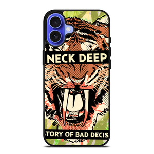 NECK DEEP A HISTORY OF A BAD DECISIONS iPhone 16 Case Cover