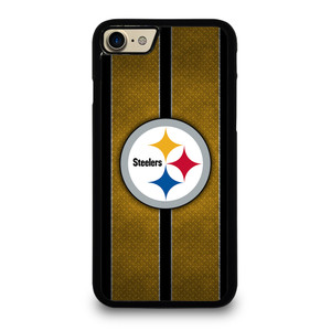 PITTSBURGH STEELERS NFL METAL STRIPE iPhone 7 / 8 Case Cover PITTSBURGH STEELERS NFL METAL STRIPE iPhone 7 / 8 Case Cover