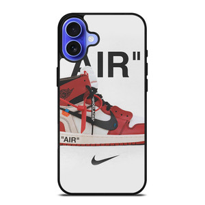NIKE AIR JORDAN OFF WHITE SHOES iPhone 16 Case Cover