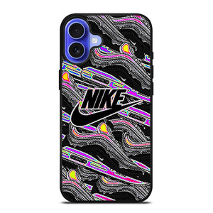 NIKE AIR MAX HOLOGRAPHIC PATTERN iPhone 16 Case Cover NIKE AIR MAX HOLOGRAPHIC PATTERN iPhone 16 Case Cover