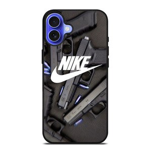 NIKE HAND GUN REVOLVER iPhone 16 Case Cover NIKE HAND GUN REVOLVER iPhone 16 Case Cover