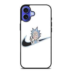 NIKE LOGO RICK AND MORTY iPhone 16 Case Cover