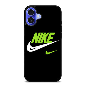 NIKE SWOOSH GREEN iPhone 16 Case Cover