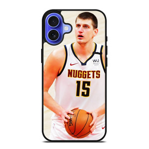 NIKOLA JOKIC DENVER NUGGETS 4 iPhone 16 Case Cover