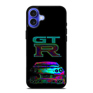 NISSAN GTR SPORT HOLOGRAPHIC iPhone 16 Case Cover NISSAN GTR SPORT HOLOGRAPHIC iPhone 16 Case Cover