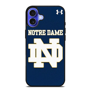 NOTRE DAME FIGHTING UNDER ARMOUR iPhone 16 Case Cover NOTRE DAME FIGHTING UNDER ARMOUR iPhone 16 Case Cover