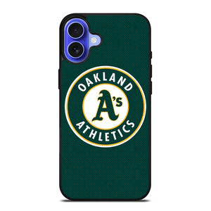 OAKLAND ATHLETICS MLB BASEBALL LOGO iPhone 16 Case Cover OAKLAND ATHLETICS MLB BASEBALL LOGO iPhone 16 Case Cover