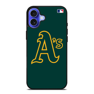 OAKLAND ATHLETICS MLB LOGO iPhone 16 Case Cover