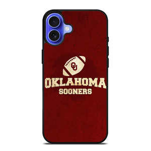 OKLAHOMA SOONERS FOOTBALL iPhone 16 Case Cover