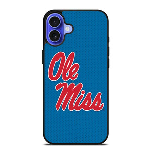 OLE MISS UNIVERSITY FOOTBALL iPhone 16 Case Cover