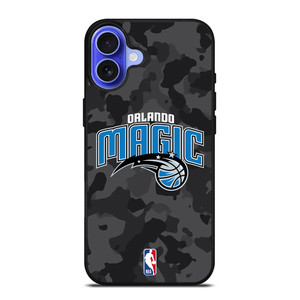 ORLANDO MAGIC BLACK CAMO iPhone 16 Case Cover