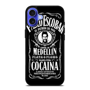 PABLO ESCOBAR CARDEL DE MEDELLIN iPhone 16 Case Cover PABLO ESCOBAR CARDEL DE MEDELLIN iPhone 16 Case Cover
