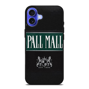 PALL MALL CIGARETTES BLACK iPhone 16 Case Cover