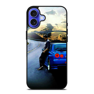 PAUL WALKER FAST AND FURIOUS iPhone 16 Case Cover
