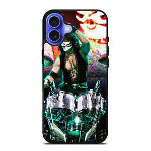 PETER CRISS DRUMMER KISS BAND iPhone 16 Case Cover PETER CRISS DRUMMER KISS BAND iPhone 16 Case Cover
