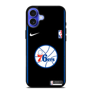 PHILADELPHIA 76ERS NIKE NBA BASKETBALL iPhone 16 Case Cover