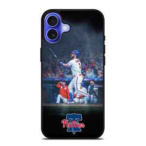 PHILADELPHIA PHILLIES BRYCE HARPER 2 iPhone 16 Case Cover PHILADELPHIA PHILLIES BRYCE HARPER 2 iPhone 16 Case Cover