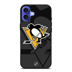 PITTSBURGH PENGUINS NHL TEAM iPhone 16 Case Cover PITTSBURGH PENGUINS NHL TEAM iPhone 16 Case Cover