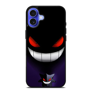 POKEMON GENGAR FACE iPhone 16 Case Cover POKEMON GENGAR FACE iPhone 16 Case Cover
