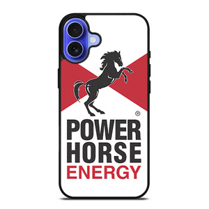 POWER HORSE ENERGY DRINK LOGO iPhone 16 Case Cover POWER HORSE ENERGY DRINK LOGO iPhone 16 Case Cover