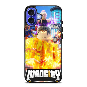 ROBLOX MAD CITY GAMES iPhone 16 Case Cover ROBLOX MAD CITY GAMES iPhone 16 Case Cover