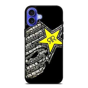 ROCKSTAR ENERGY DRINK SKULL iPhone 16 Case Cover ROCKSTAR ENERGY DRINK SKULL iPhone 16 Case Cover