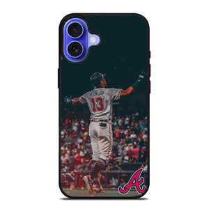 RONALD ACUNA ATLANTA BRAVES MLB iPhone 16 Case Cover