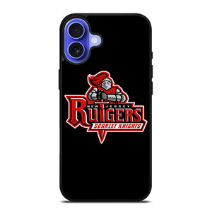 RUTGERS SCARLET KNIGHTS FOOTBALL LOGO iPhone 16 Case Cover RUTGERS SCARLET KNIGHTS FOOTBALL LOGO iPhone 16 Case Cover