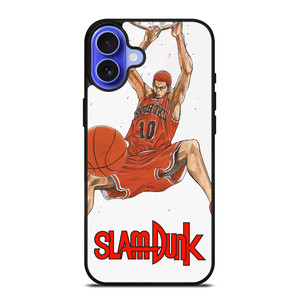 SAKURAGI HANAMICHI SLAM DUNK ANIME iPhone 16 Case Cover SAKURAGI HANAMICHI SLAM DUNK ANIME iPhone 16 Case Cover
