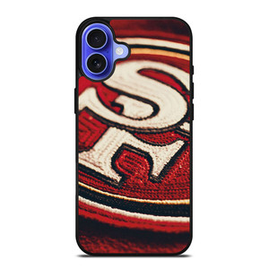 SAN FRANCISCO 49ERS SF FOOTBALL TEAM iPhone 16 Case Cover SAN FRANCISCO 49ERS SF FOOTBALL TEAM iPhone 16 Case Cover