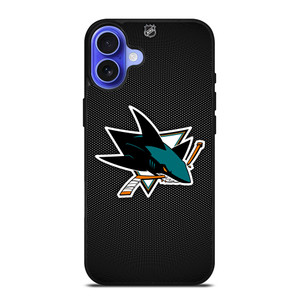 SAN JOSE SHARKS HOCKEY NHL LOGO iPhone 16 Case Cover