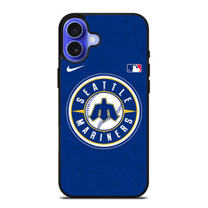 SEATTLE MARINERS MLB BASEBALL LOGO iPhone 16 Case Cover SEATTLE MARINERS MLB BASEBALL LOGO iPhone 16 Case Cover