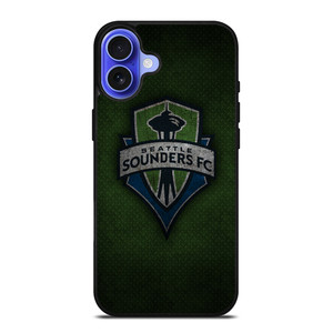 SEATTLE SOUNDERS FC SOCCER MLS iPhone 16 Case Cover