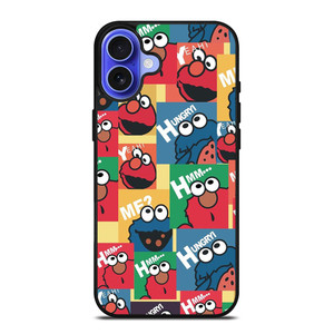 SESAME STREET MUPPETS COLLAGE iPhone 16 Case Cover SESAME STREET MUPPETS COLLAGE iPhone 16 Case Cover
