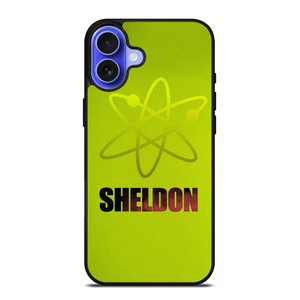SHELDON COOPER BIG BANG THEORY LOGO iPhone 16 Case Cover
