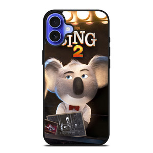 SING 2 BUSTER MOON iPhone 16 Case Cover SING 2 BUSTER MOON iPhone 16 Case Cover