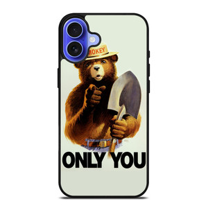 SMOKEY THE BEAR iPhone 16 Case Cover