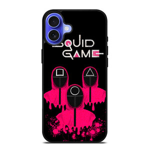SQUID GAME GUARD NETFLIX iPhone 16 Case Cover SQUID GAME GUARD NETFLIX iPhone 16 Case Cover