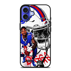 STEFON DIGGS BUFFALO BILLS ART iPhone 16 Case Cover STEFON DIGGS BUFFALO BILLS ART iPhone 16 Case Cover