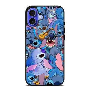 STITCH CARTOON COLLAGE iPhone 16 Case Cover STITCH CARTOON COLLAGE iPhone 16 Case Cover