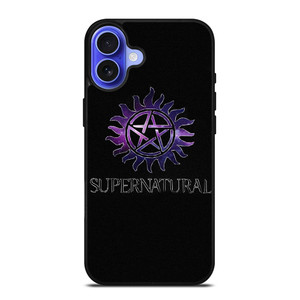 SUPERNATURAL MOVIES LOGO iPhone 16 Case Cover