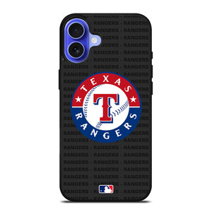 TEXAS RANGERS BASEBALL BLACK iPhone 16 Case Cover TEXAS RANGERS BASEBALL BLACK iPhone 16 Case Cover