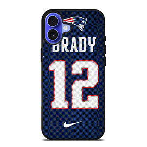 TOM BRADY NEW ENGLAND PATRIOTS NFL JERSEY 2 iPhone 16 Case Cover