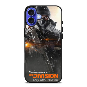 TOM CLANCY THE DIVISION iPhone 16 Case Cover TOM CLANCY THE DIVISION iPhone 16 Case Cover