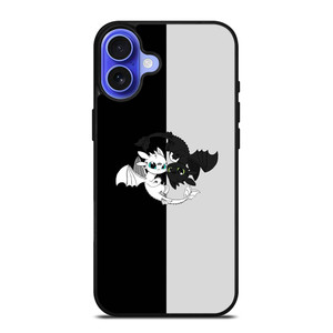 TOOTHLESS AND LIGHT FURY YIN YANG iPhone 16 Case Cover