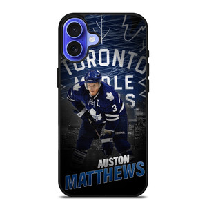 TORONTO MAPLE LEAFS AUSTON MATTHEWS NHL iPhone 16 Case Cover