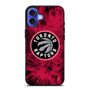 TORONTO RAPTORS BASKETBALL NBA FIRE iPhone 16 Case Cover